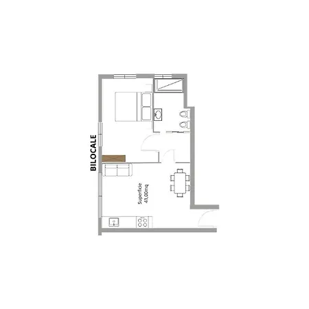 Yugogo Petrarca 1 - Bilocale, Centro *